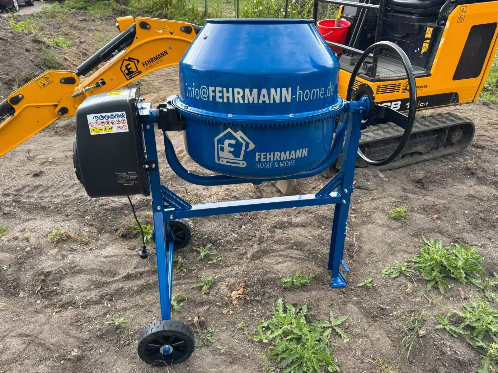 Scheppach MIX160 Betonmischer von Fehrmann Home & More, mietbar im Raum Kiel